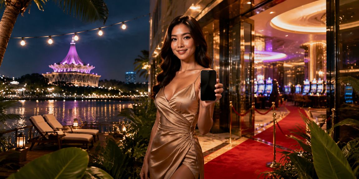 Pengguna dari Kuching mengakses odds perlawanan sukan melalui aplikasi padu88