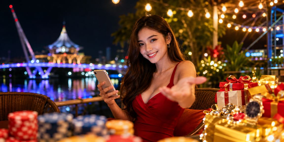Pengguna dari Kuching membuat deposit pertama untuk tuntut bonus selamat datang padu88